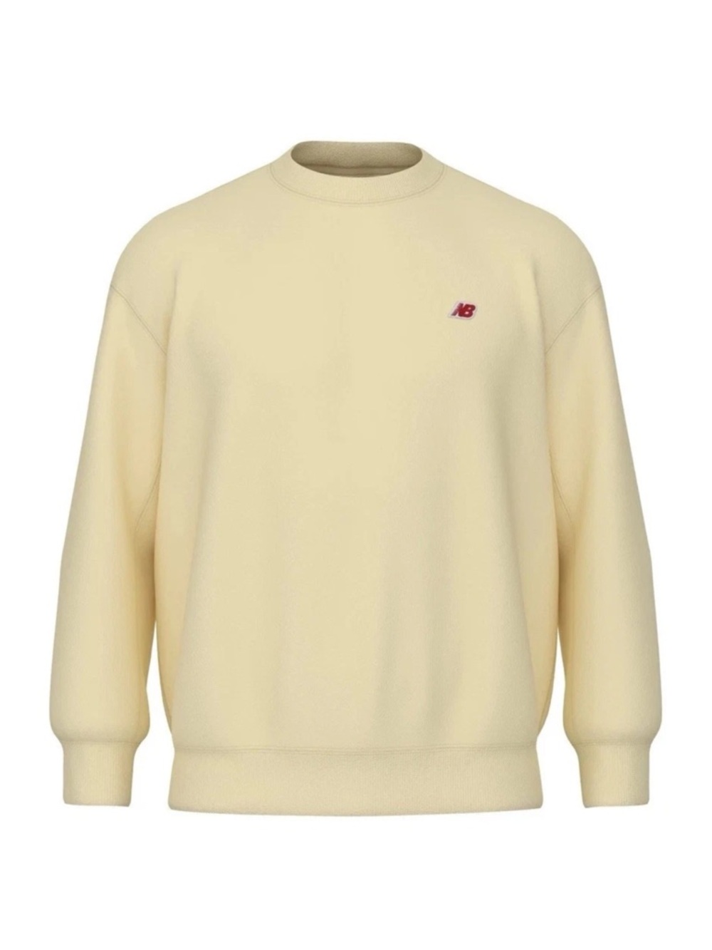 New Balance Made in USA Core Crewneck Sweatshirt Calcium Color Men’s Size S NEW